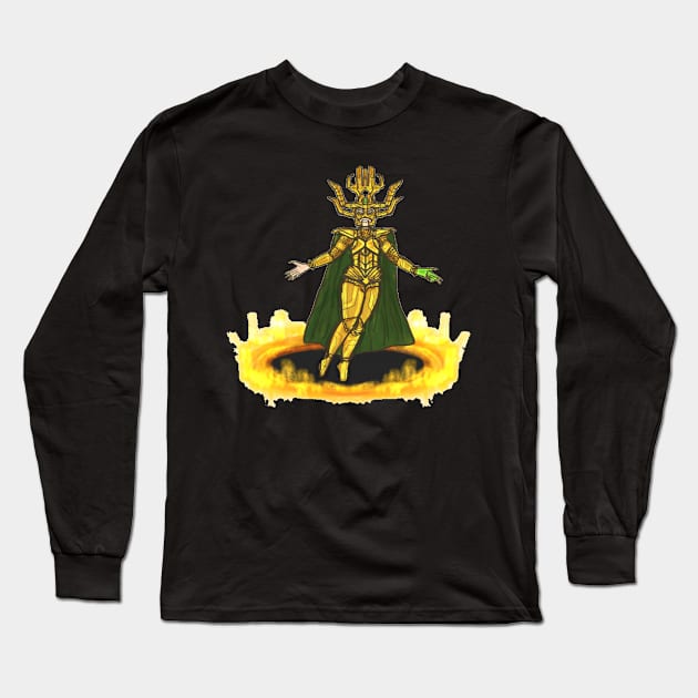 Mother of Monsters Long Sleeve T-Shirt by Wrenvibes